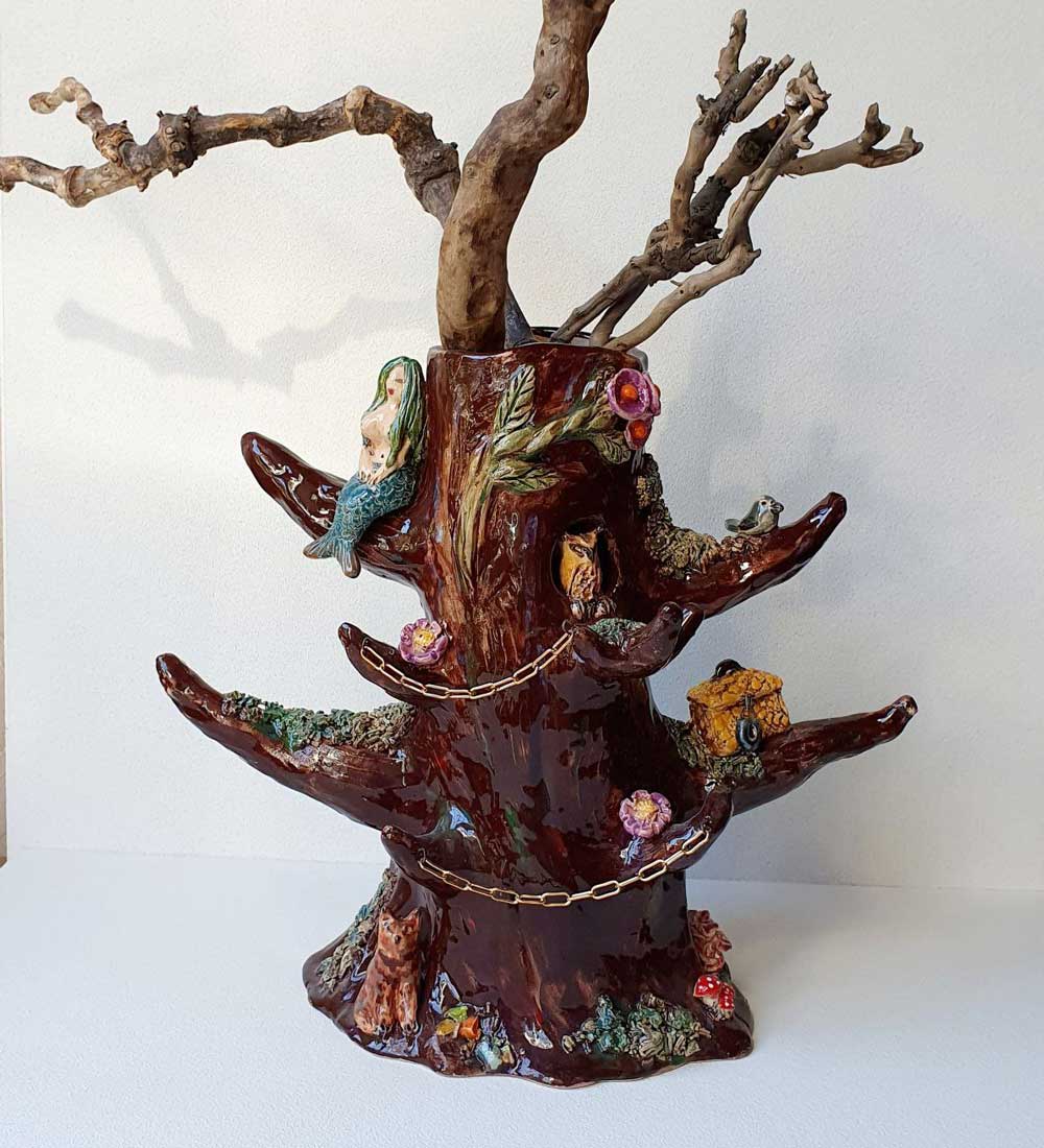 Ceramic vase